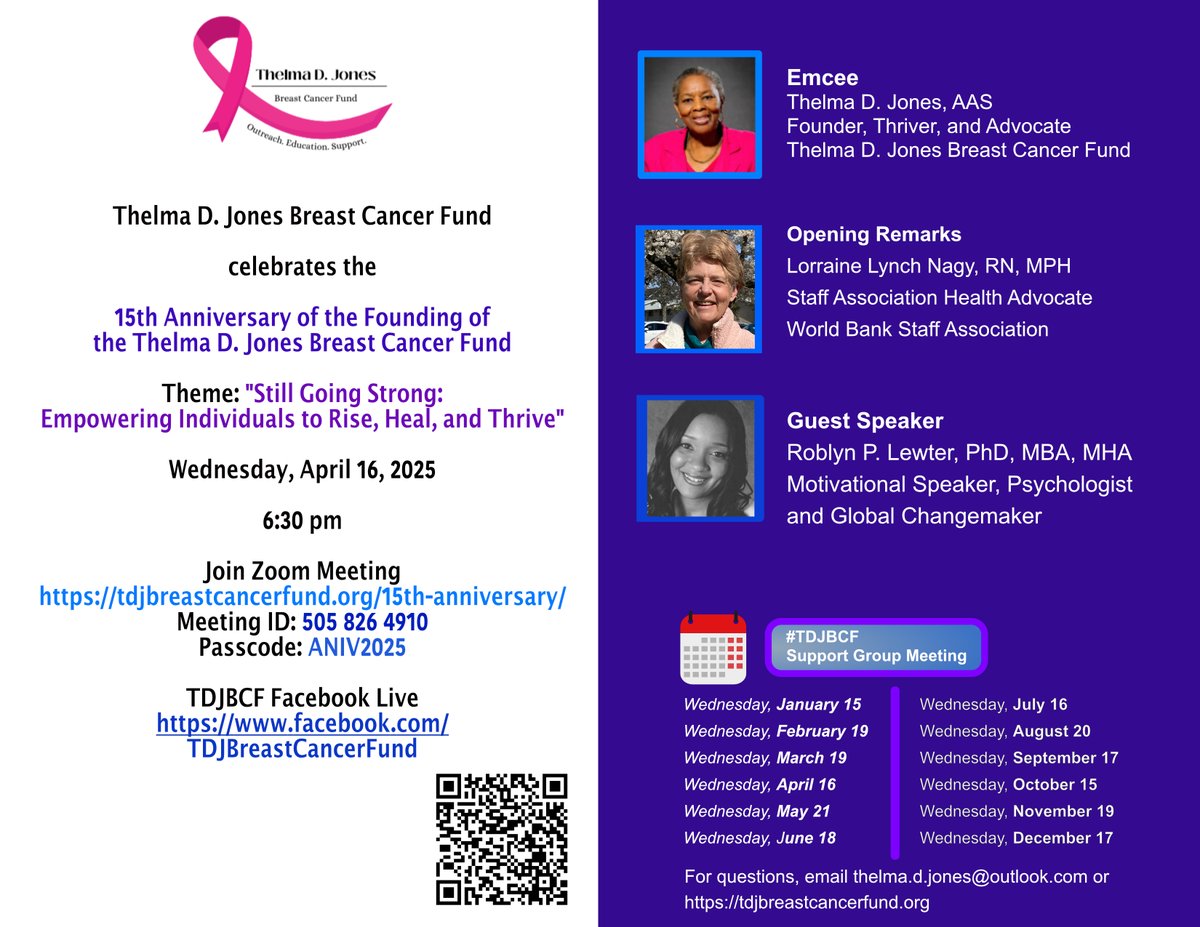 Thelma D. Jones Breast Cancer Fund – April 12, 2025 - mailchi.mp/81fc8dbf84fd/t…