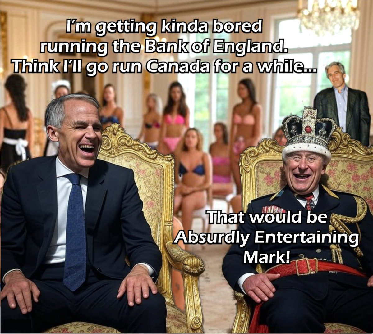 Not like it was planned or anything...