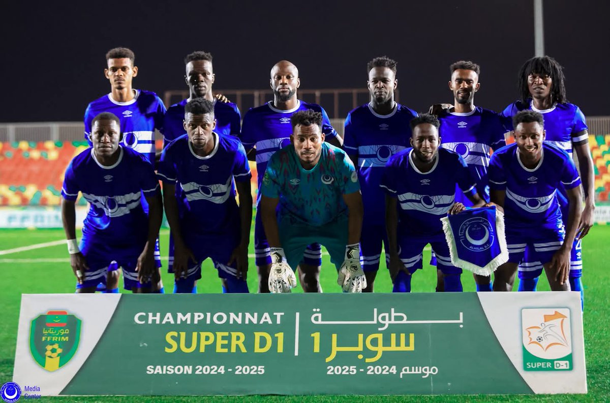 AlHilalSC_'s tweet photo. الهلال يعود لأجواء الدوري الموريتاني بانتصار غالي بهدف على تولدي ✌️

الهلال (1 - 0) تولدي
والي الدين بوغبا ⚽️

 #Forza_Hilal | #فخر_السودان | #Alhilal https://t.co/8L6E2chc5Y