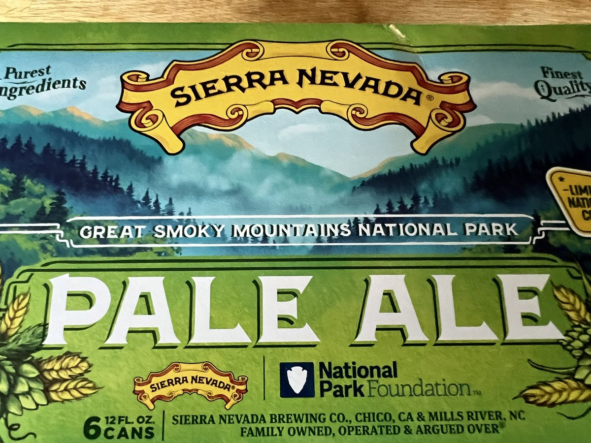 betterbeerguy's tweet photo. I love National Parks and @SierraNevada This campaign hits me! https://t.co/yXoU5OsbVa