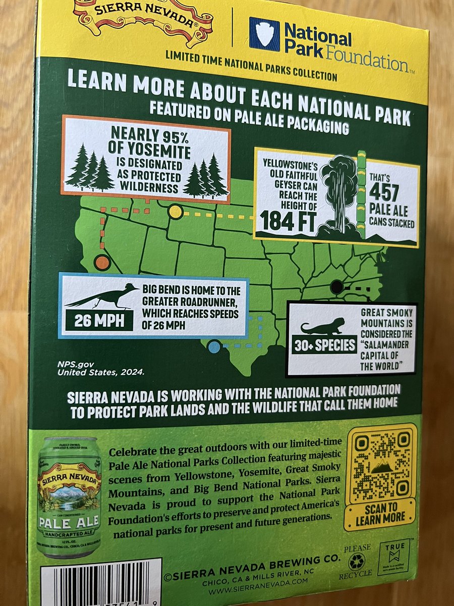 betterbeerguy's tweet photo. I love National Parks and @SierraNevada This campaign hits me! https://t.co/yXoU5OsbVa