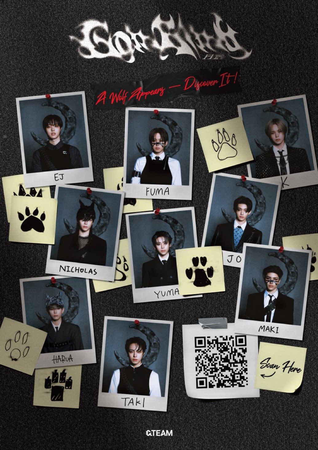 &TEAM 月狼 まとめ売り 13枚 &TEAM 's ☽LUNÉ ☽ JP_fansite on X: 
