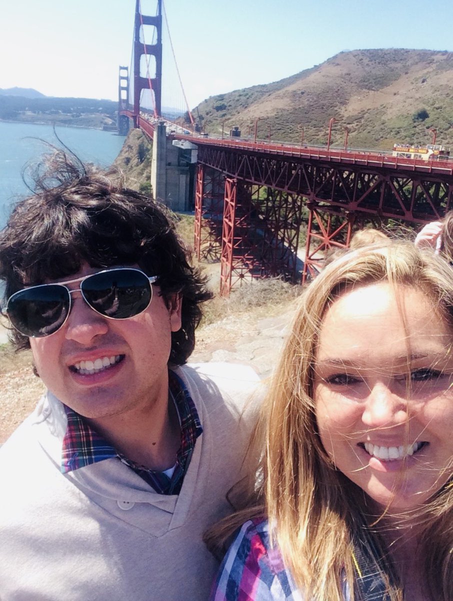 I am in California visiting family. My cousin DeeDee and I in San Francisco.