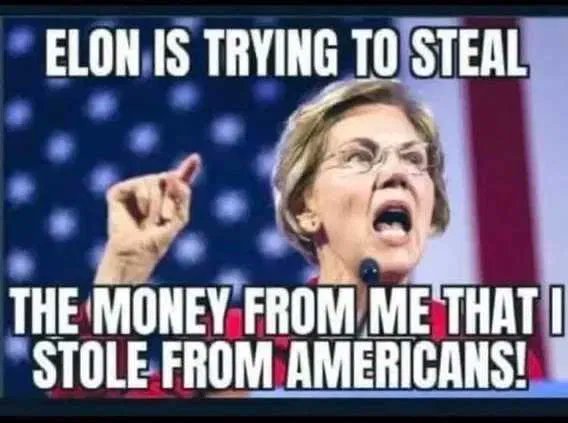 <a href="/SenWarren/">Elizabeth Warren</a> Stop lying Pocahontas.
