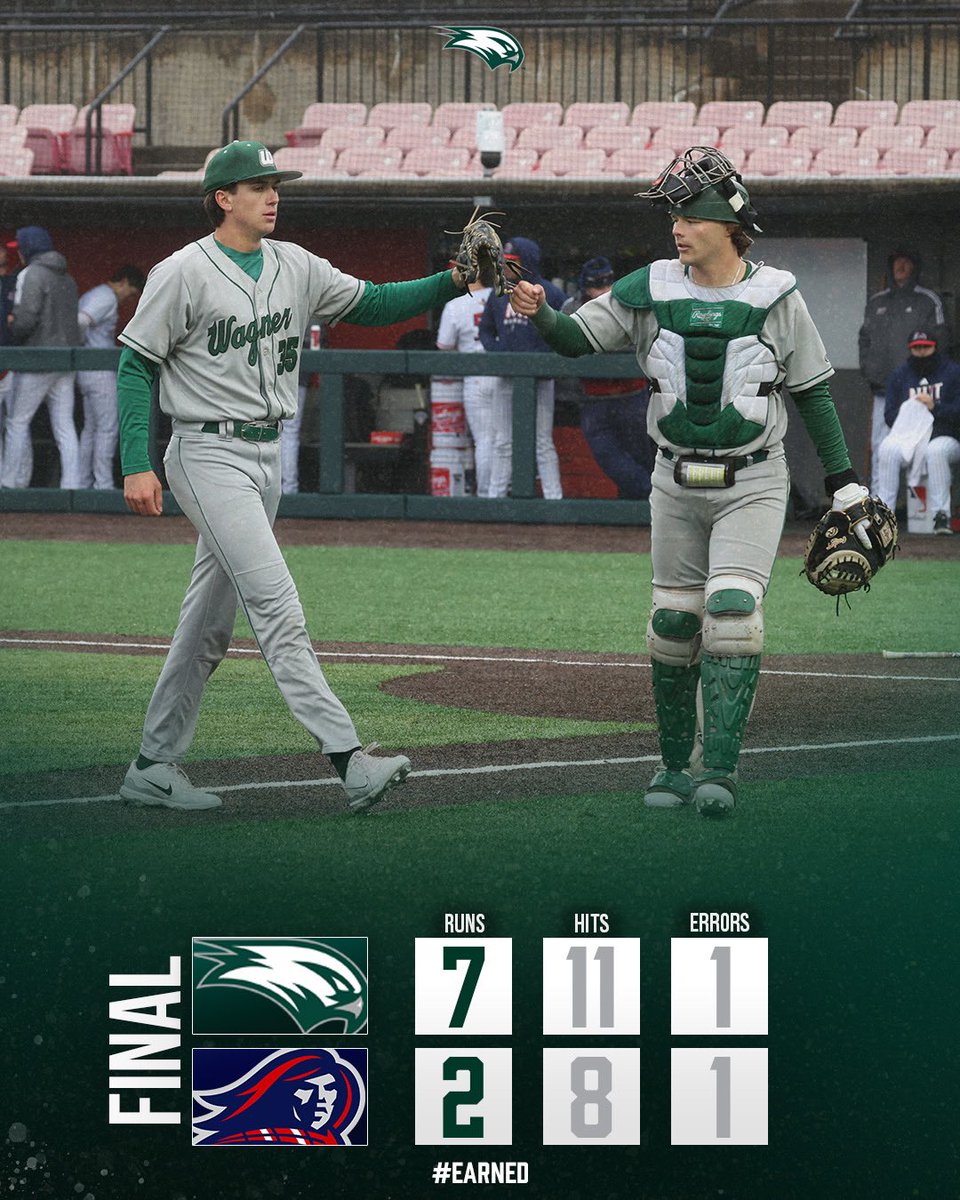 Rainy day dubs 😤

The Seahawks split two games with NJIT to close out a non-conference weekend and move to 19-14 this season. 

#Earned