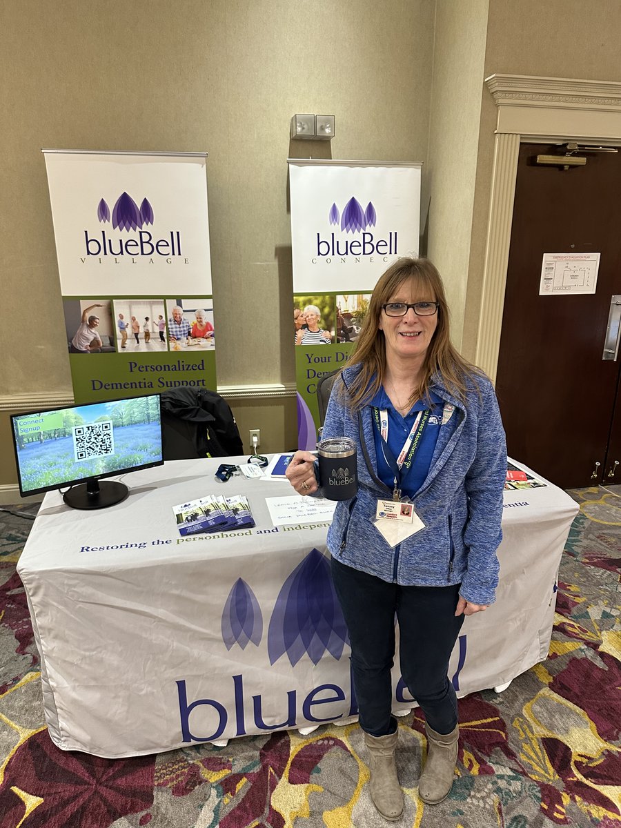 🎉 Congrats to Tammy Lamming on winning a blueBell travel mug at the AGNA Conference!

Great day connecting with amazing healthcare pros &amp; support orgs working to improve care for older adults. 💙

#AGNA2025 #DementiaCare #AgingWell