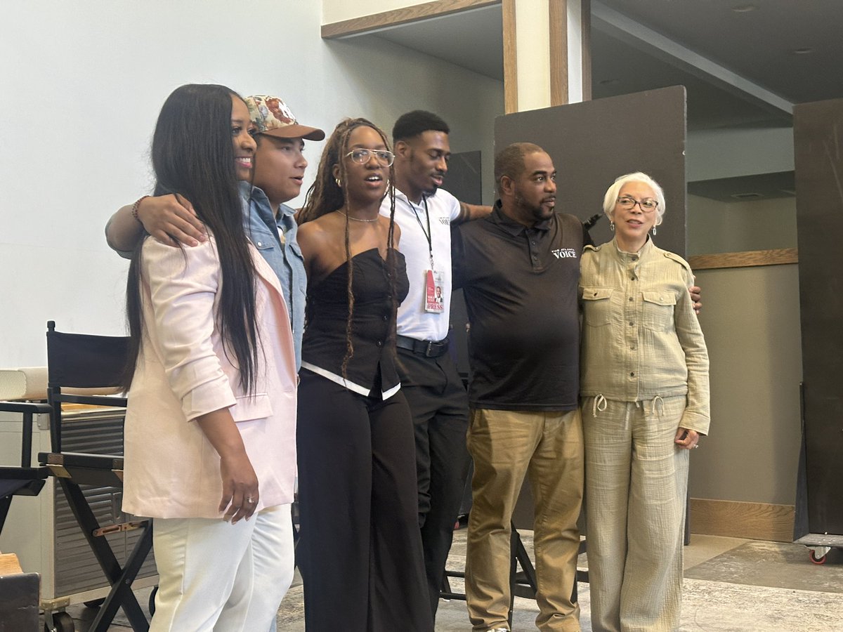 <a href="/theatlantavoice/">The Atlanta Voice</a> #squad

<a href="/IsaiahSinglet19/">Isaiah Singleton</a> 
<a href="/lo_diamond_leg/">Noah Washington</a> 
<a href="/lauranwogu_/">Laura Nwogu</a> 
<a href="/janislware/">Janis Ware</a>