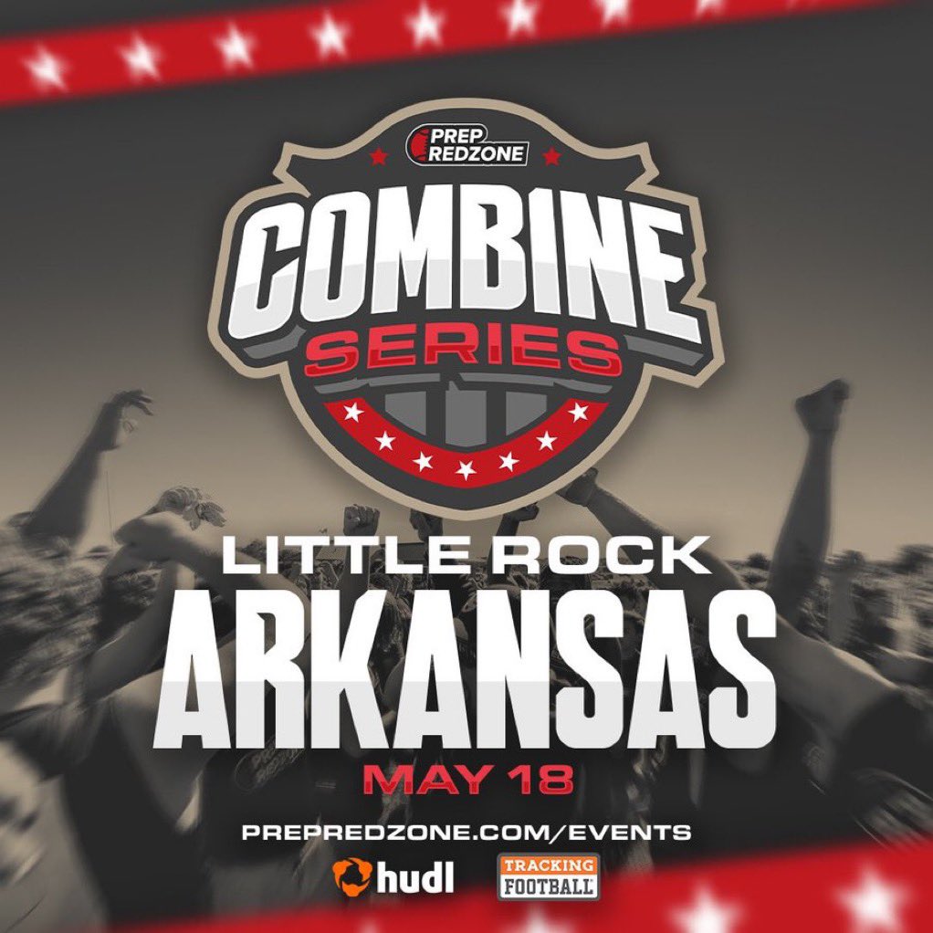 PRZ AR Camp News (May 18th)🏈

Arkansas Tech (D2) will be in attendance and receive scores from our Combine Series on May 18th, in Little Rock Arkansas!

Prospects Register Here⬇️
events.prepredzone.com/e/1490/registe…

Coaches/Personnel RSVP Here⬇️
events.prepredzone.com/college-rsvp?w…