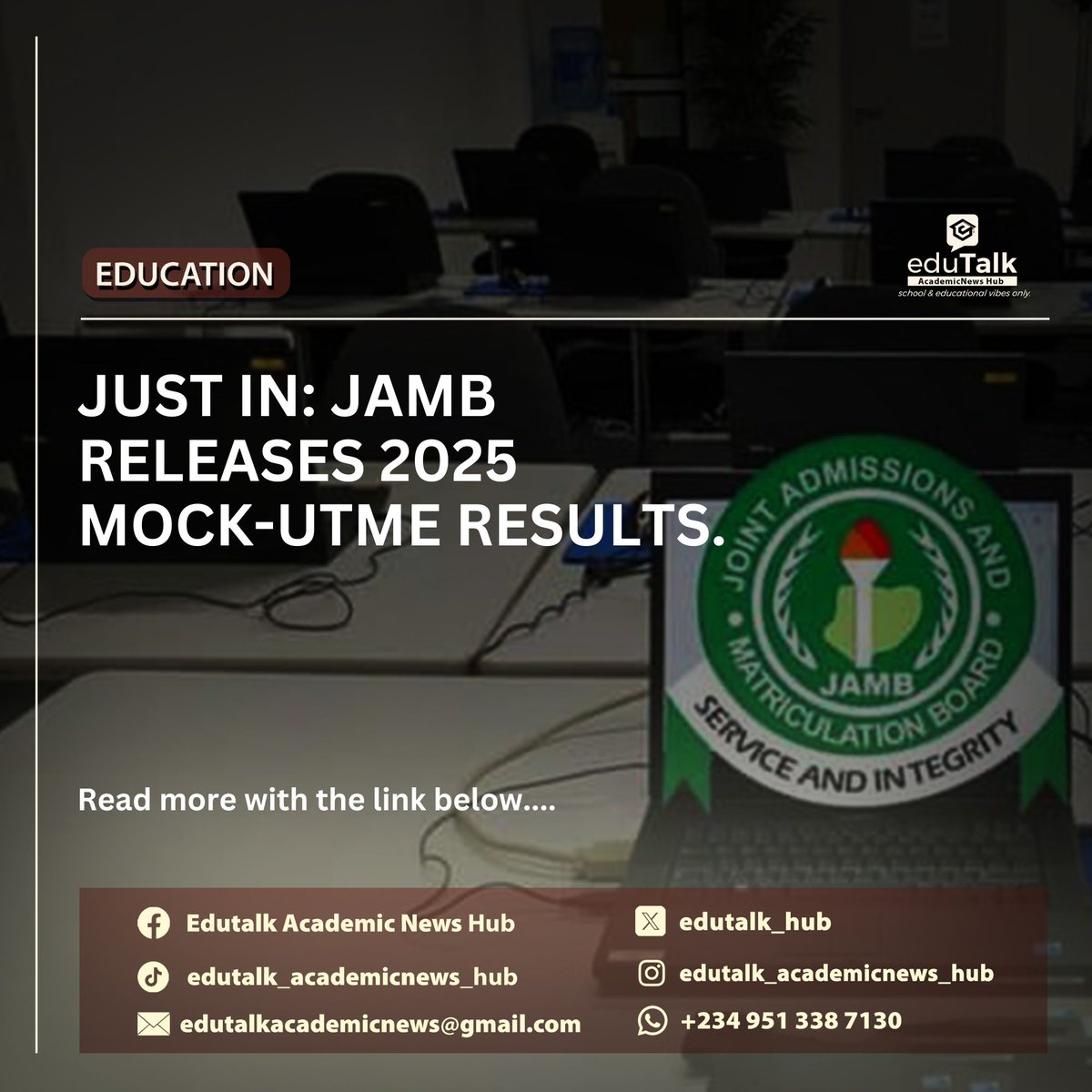 edutalk_hub's tweet image. How To Check: whatsapp.com/channel/0029Va…

#jambresult #edutalk_hub #jambmock