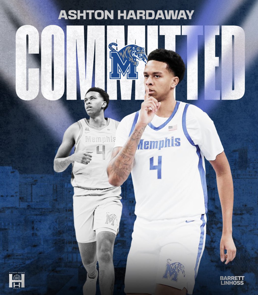 HitmenHoops's tweet image. BREAKING: Ashton Hardaway - son of Memphis HC Penny Hardaway - is returning to play for Memphis next season, he tells me.
The former 4⭐️ SF has grown to 6’9” and has been putting in the work this offseason training with NBA players everyday.
Ashton told me this:
“Coming back…