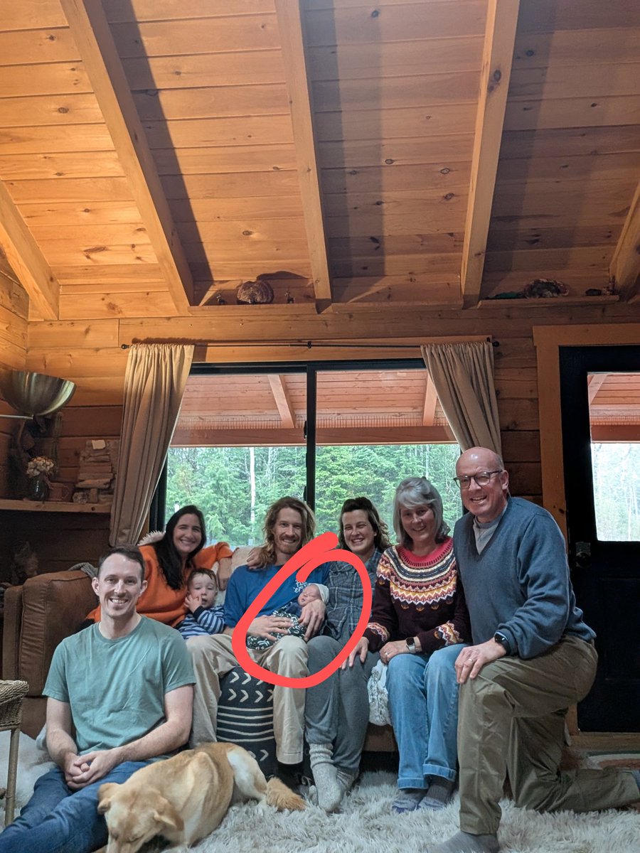 lawluke's tweet photo. Newest member of the family, William Luke Fait, kicking back up in Bowdoinham, Maine! https://t.co/c5j0oflZKM