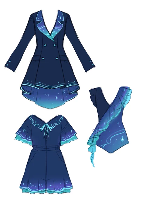 Some more Aurora sketches