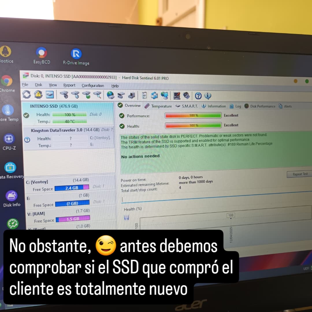 apoklipsix's tweet image. ¿Tu PC también necesita un cambio? Escríbenos.
En @infksol damos nueva vida a tu equipo.

#Inforksol #ReparaciónDePC #LaptopUpgrade #SSDUpgrade #Windows10 #VelocidadTotal #SolucionesDigitales #PCRápida #InformaticaCuba #TechSupportCuba #ReparaciónLaptop #InforksolResuelve