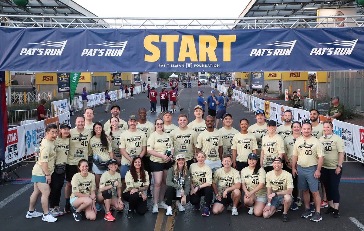 pattillmanfnd's tweet photo. Pat's Run and Done ✅

#PatsRun2025 #PatsRun #ASU #ForksUp https://t.co/SBZNuIAAa5
