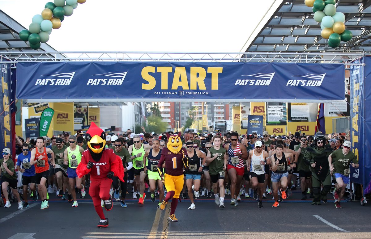 pattillmanfnd's tweet photo. Pat's Run and Done ✅

#PatsRun2025 #PatsRun #ASU #ForksUp https://t.co/SBZNuIAAa5
