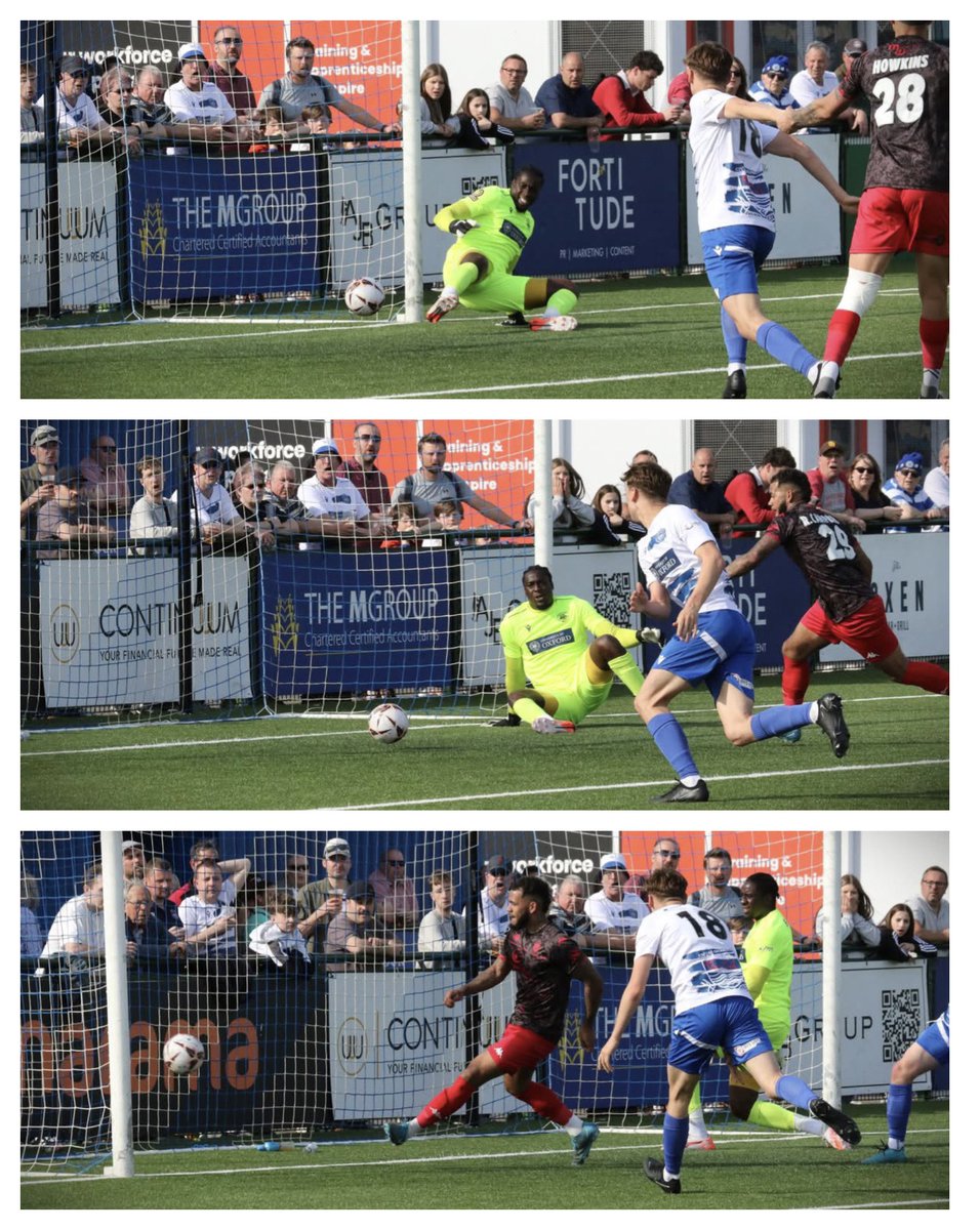 Here’s how <a href="/HerefordFC/">HerefordFC</a> scored two goals at Oxford City today in the <a href="/TheVanaramaNL/">Rocco 🇲🇸</a> North game - with goals from Yusifu Ceesay and Remaye Campbell #HerefordFC