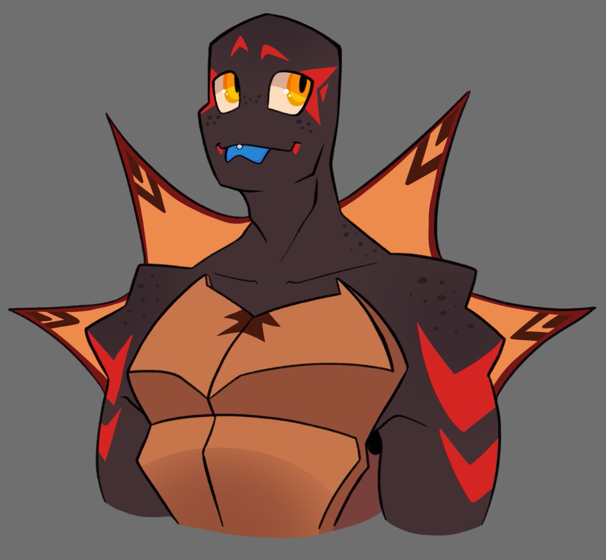 skullybone_'s tweet image. Been thinking of editing Enzo’s colors a bit and giving him freckles! Dunno if I’m gonna make a whole new ref tho