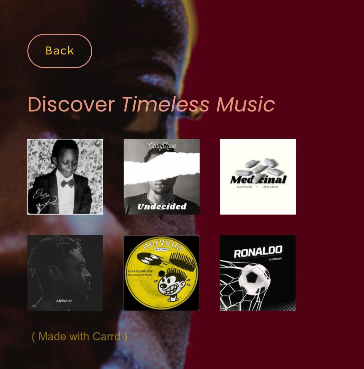 OluOfLove's tweet photo. Discover timeless music.

🎵Stream new and old music directly
🔗Connect on other socials

More updates are coming soon.

🌐 log on to https://t.co/Pse1SuZl5c

Link in bio also.

#Lover ❤️‍🔥 https://t.co/yWMP3EuglN