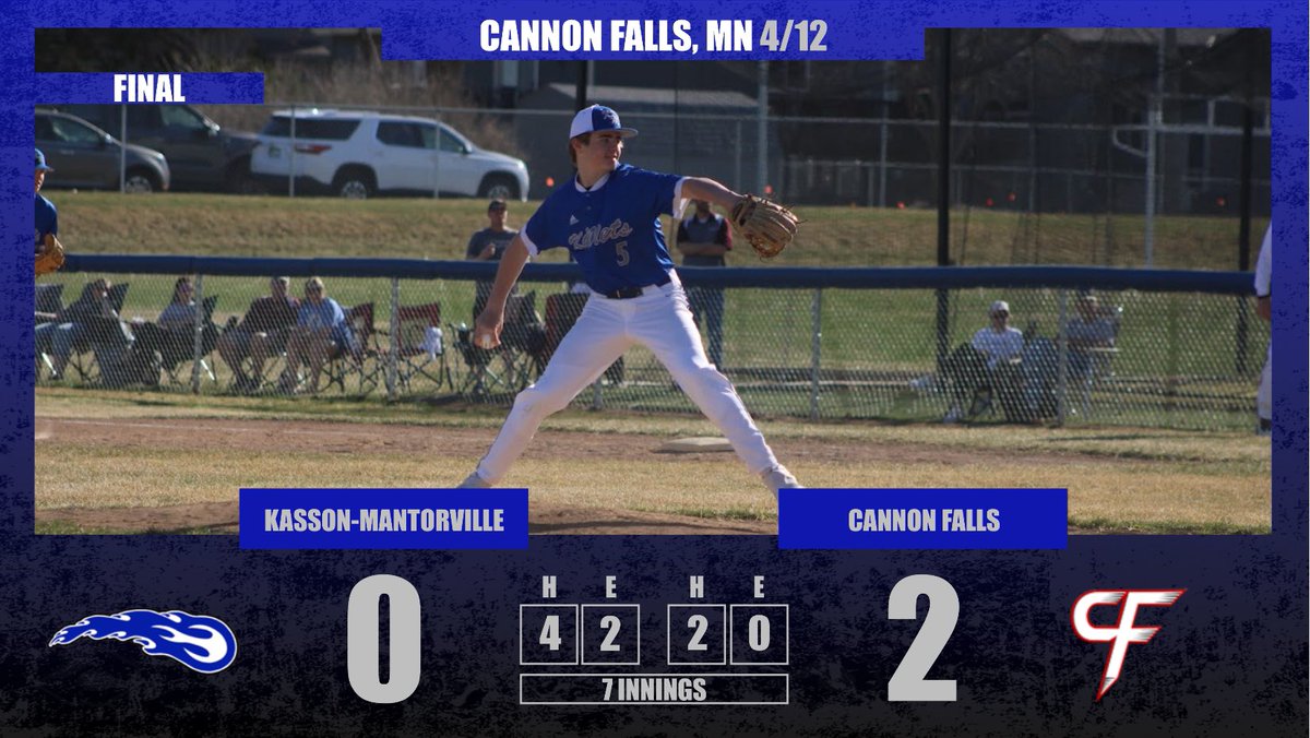 KoMets Baseball (@kometbaseball) on Twitter photo Final: Bombers cross 2 in the bottom of the 6th on a couple KoMet errors. <a href="/GraunkeSam/">Sam Graunke</a> goes 6 strong, allowing no earned runs and only 2 hits. Final: Bombers cross 2 in the bottom of the 6th on a couple KoMet errors. <a href="/GraunkeSam/">Sam Graunke</a> goes 6 strong, allowing no earned runs and only 2 hits.