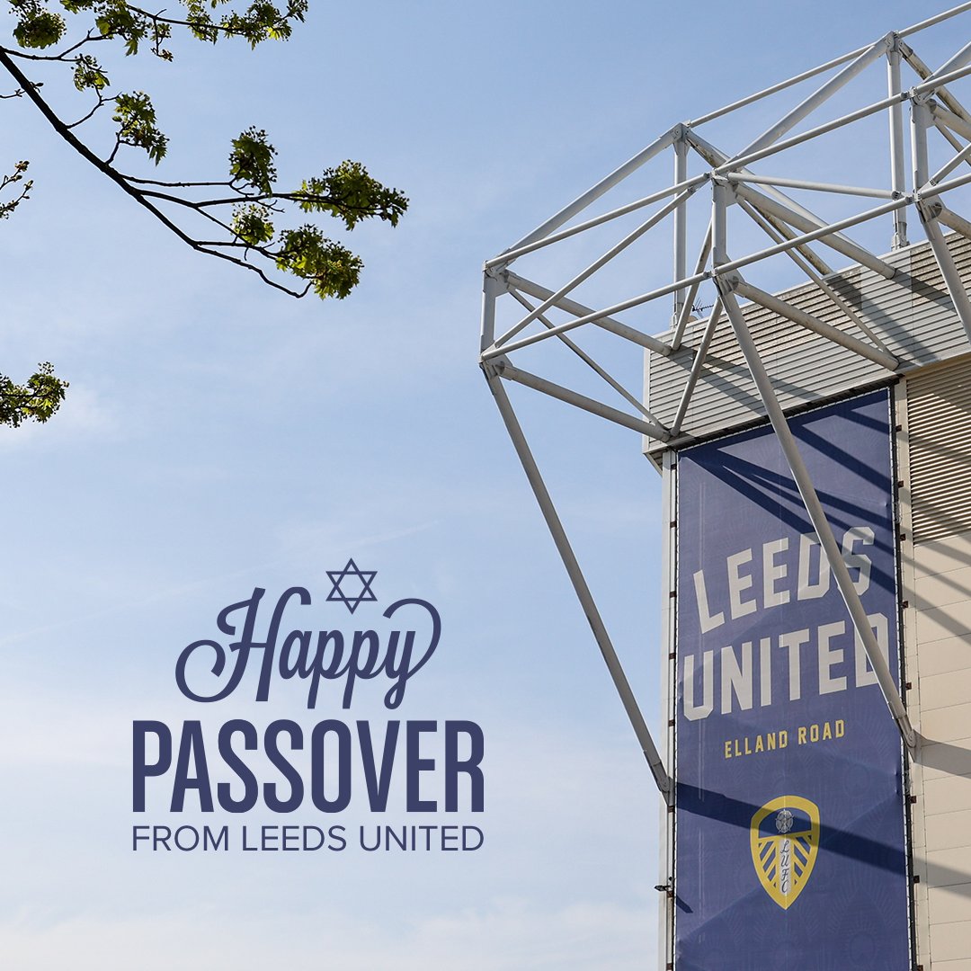 🤍 Happy Passover to all #LUFC fans celebrating around the world! Chag Pesach Sameach