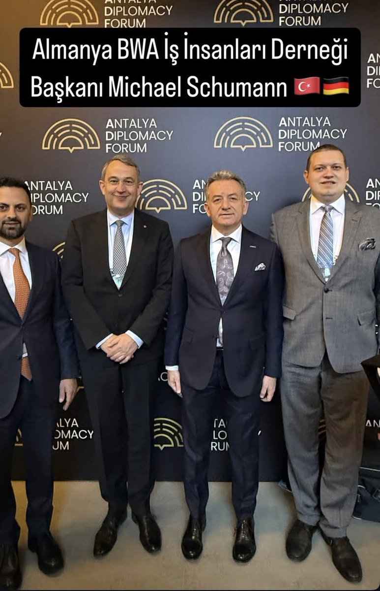 MÜSİAD Genel Başkan Yardımcımız Sayın <a href="/davutaltunbas/">Davut ALTUNBAS</a> ve Yönetim Kurulu Üyelerimizin de katılım sağladığı Antalya Diplomasi Forumu 🇹🇷