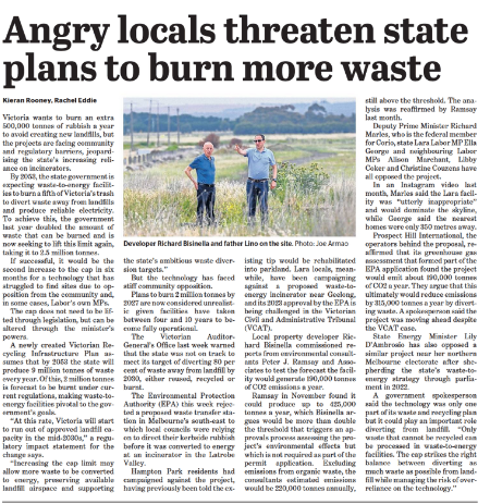 Victorian Landlords 🏡 (@ihpvicinc) on Twitter photo Energy Min <a href="/LilyDAmbrosioMP/">Lily D'Ambrosio MP</a> opposing a Incinerator near her seat after her waste-to-energy Bill passed parliament in 2022
Planned Commercial incinerator for Lara/Hampton Park are suburbs for LL to avoid due to resale $
Adjacent MP/seats that are downwind are avoiding it to! Energy Min <a href="/LilyDAmbrosioMP/">Lily D'Ambrosio MP</a> opposing a Incinerator near her seat after her waste-to-energy Bill passed parliament in 2022
Planned Commercial incinerator for Lara/Hampton Park are suburbs for LL to avoid due to resale $
Adjacent MP/seats that are downwind are avoiding it to!