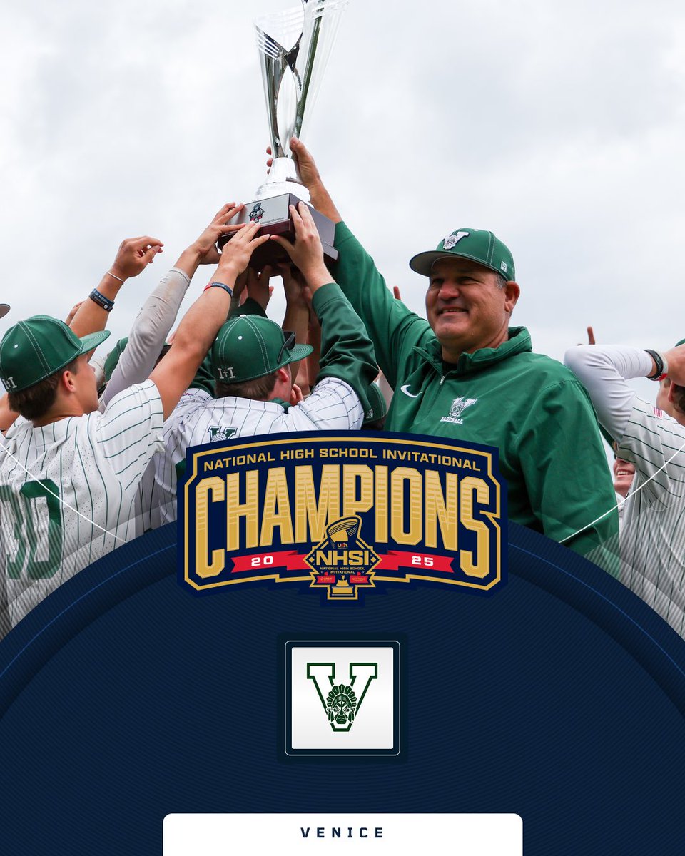 VENICE, FLA. 🔛🔝

<a href="/VHS__Baseball/">Venice High Baseball</a> | #NHSI25