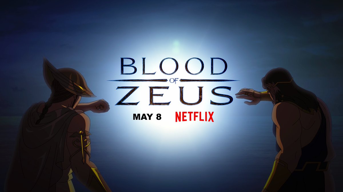 BloodofZeus's tweet photo. Season 3 of #BloodofZeus will be out on May 8th, 2025. Look for the trailer this week! Who or what are you most excited to see? #greekmythology #powerhouseanimation #2danimation #netflixseries #heron #seraphim https://t.co/uGKHLdLsus