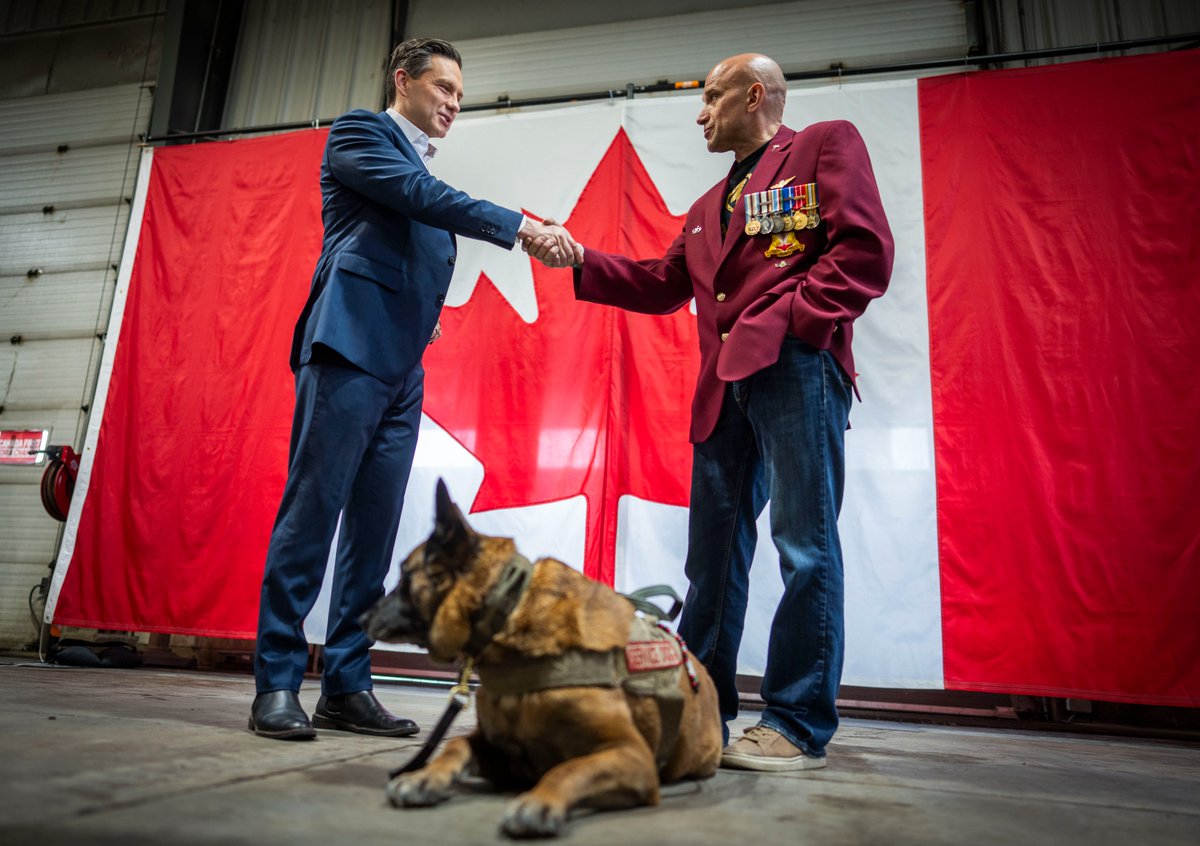 During the Lost Liberal Decade, veterans had to fight their own government for the benefits they earned. 

A new Conservative government will bring CHANGE:

✅Automatically approve claims not processed within 16 weeks
🩺Give veterans full control of medical records
➕Ensure