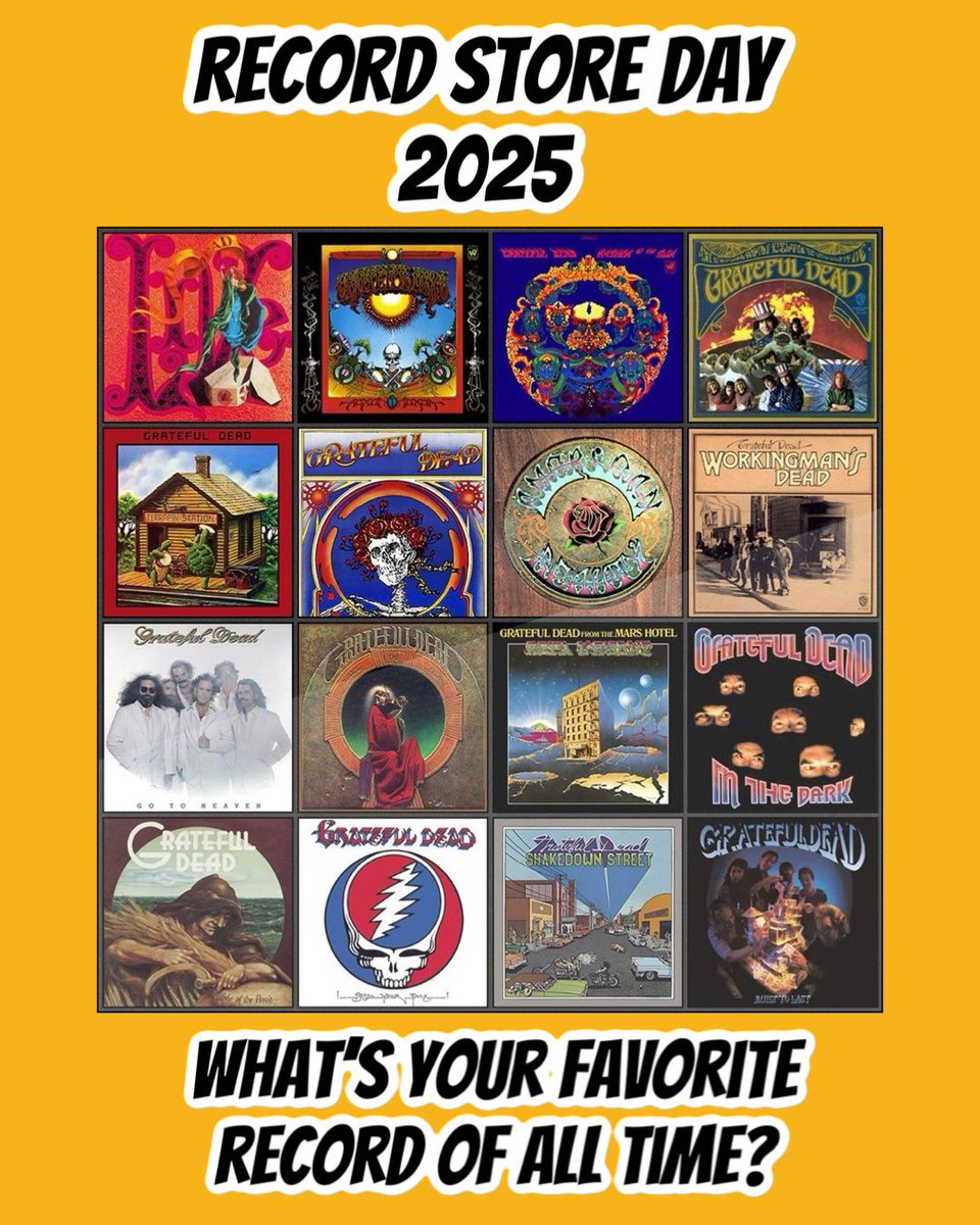 Today is Record Store Day!!

❓What’s your favorite record of all time?❓

👇👇👇

Record Store Day is a semi-annual event established in 2008 to “celebrate the culture of the independently owned record store”.

📸 @goldenroadpresents

#recordstoreday