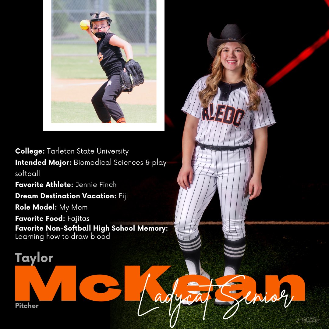 Ladycat Softball (@ladycatsoftbal1) on Twitter photo The countdown to Senior Night continues with our stud pitcher Taylor McKean! We’re super proud of you and can’t wait to celebrate you, Taylor! #ladycatsoftball #classof2025 #seniornight <a href="/mckean_taylor/">Taylor McKean</a> The countdown to Senior Night continues with our stud pitcher Taylor McKean! We’re super proud of you and can’t wait to celebrate you, Taylor! #ladycatsoftball #classof2025 #seniornight <a href="/mckean_taylor/">Taylor McKean</a>