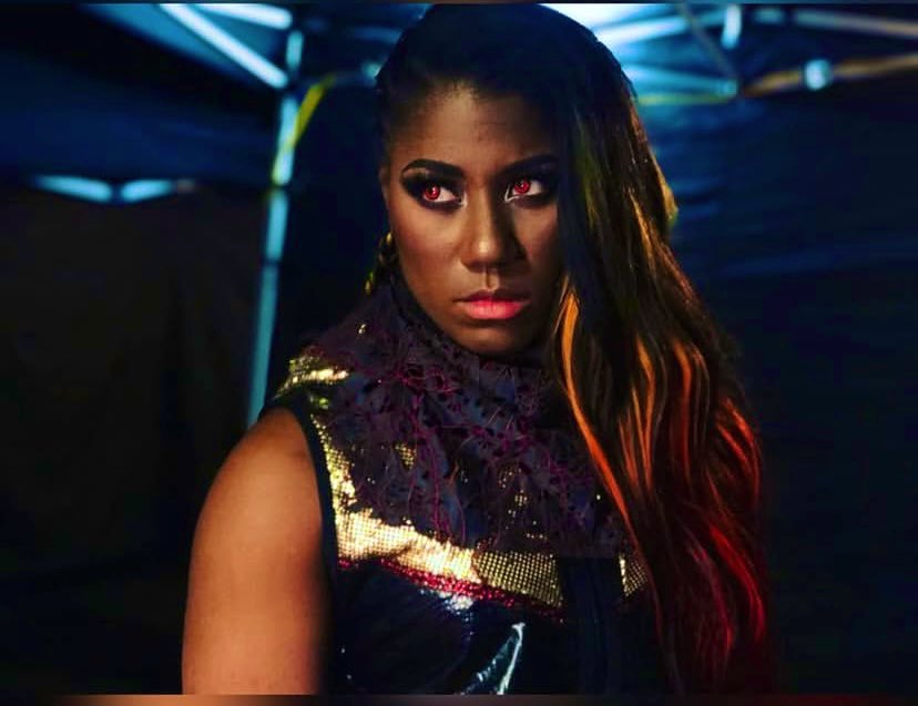 Number1Athena's tweet photo. Because this is her redemption. Cheers 🥂 to a another W for the #ForeverROHchamp 

Saturday night. A T H E N A ❤️‍🔥

#FallenGoddess 
#Archangel 
#shenom 
#AEWCollision https://t.co/uZr6hLBsXk