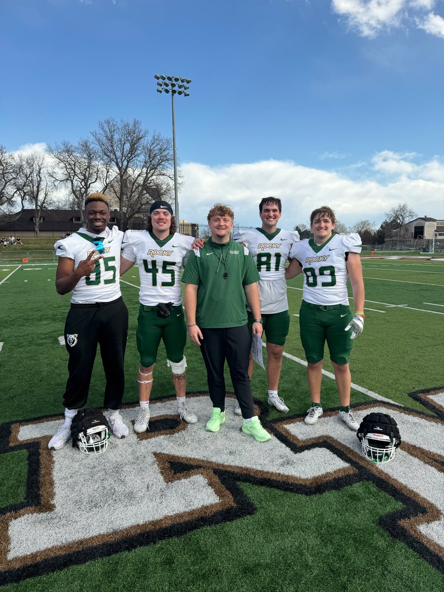 Spring ball in the books 🔥 Extremely proud of my guys and the growth we showed. Big things coming this fall! #BearRaid #BCB