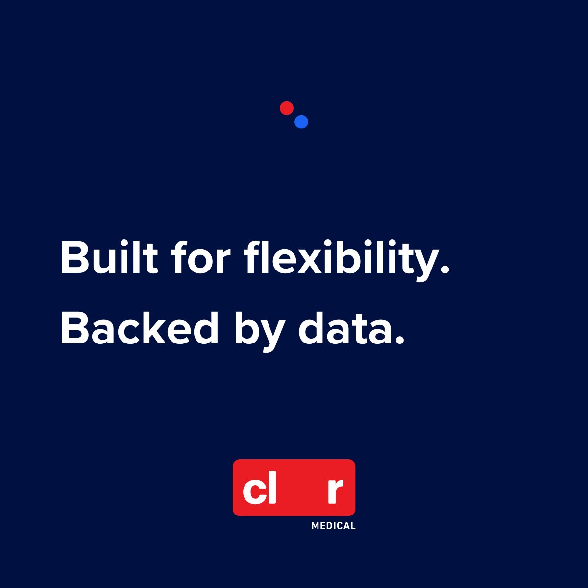 Built for flexibility. Backed by data. #TheSolutionIsCLR #ThoracicIrrigation