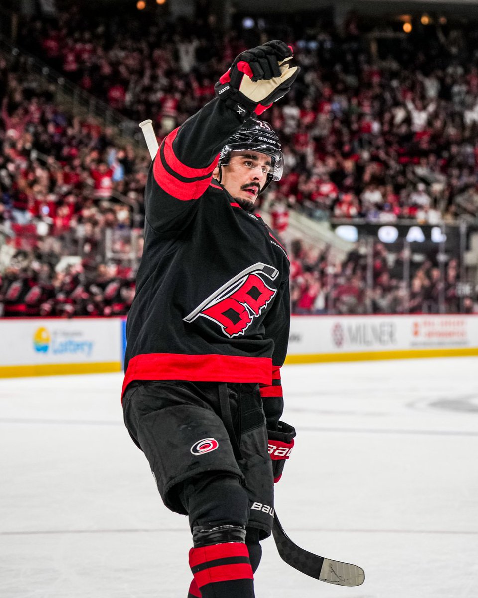Canes's tweet photo. Raise your hand if you just completed the season sweep of the Rangers https://t.co/P54y0XCd3W