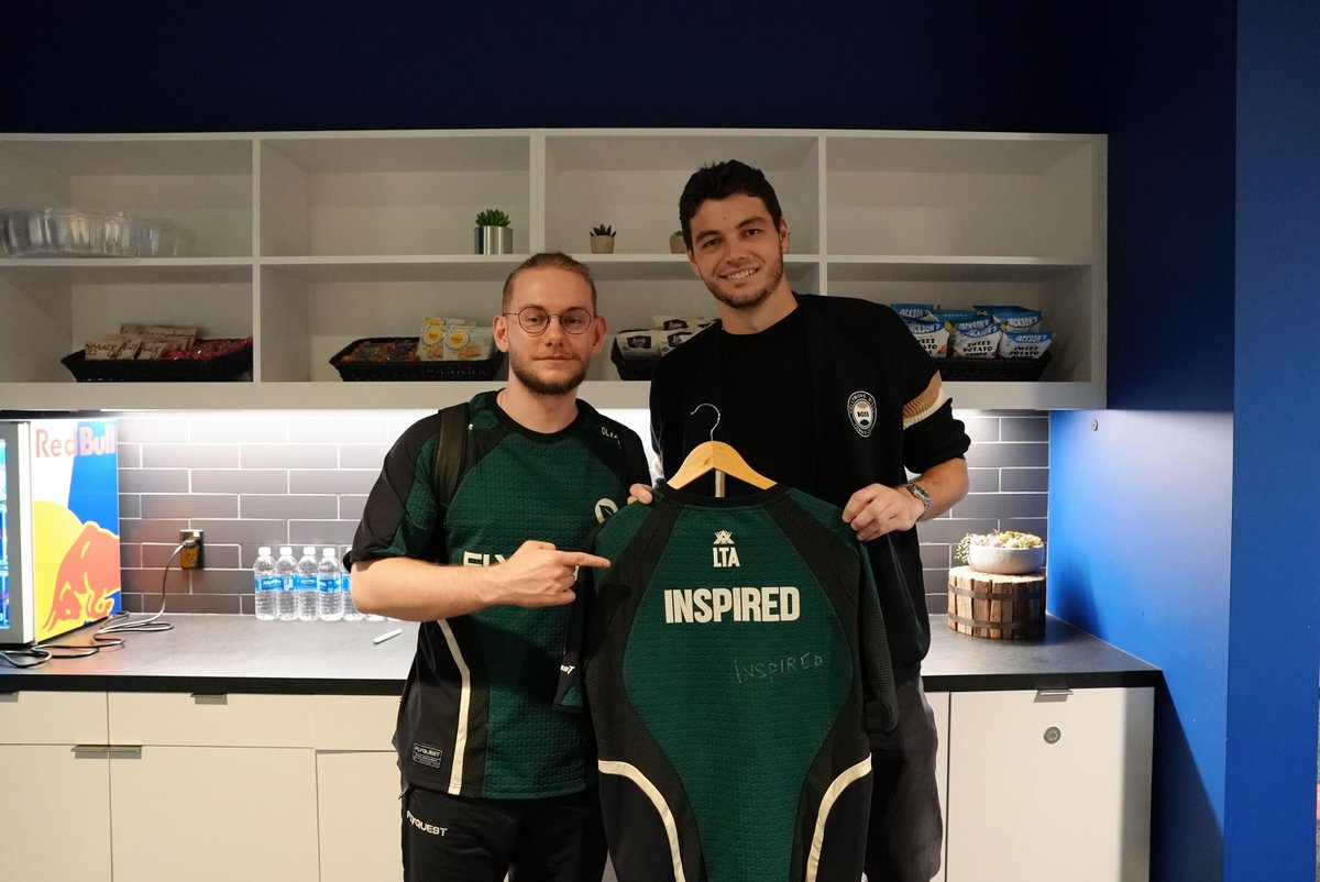 Just two GOATs at their game