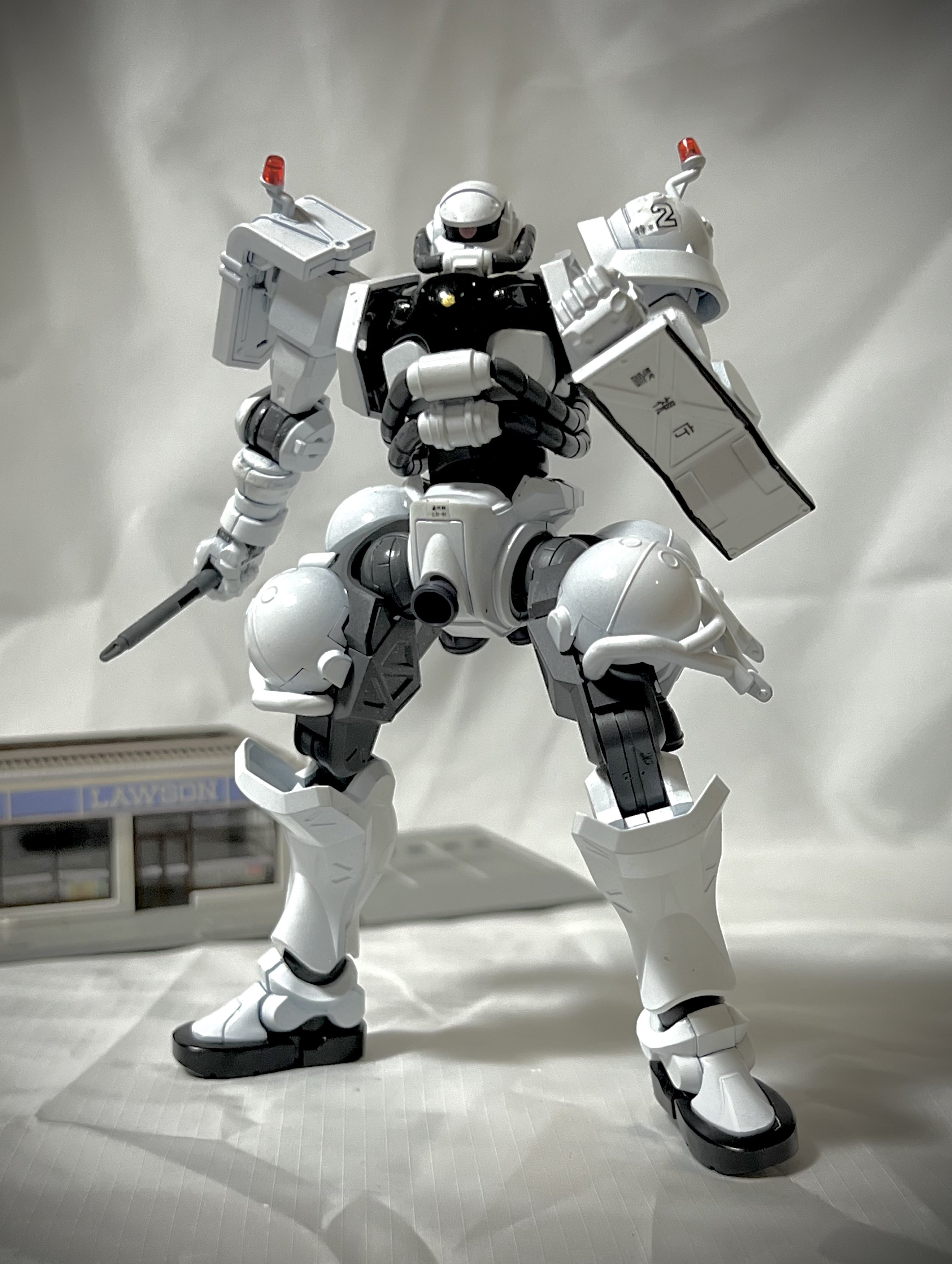 軍警ザク塗装完成品 特車2課仕様 軍警ザク塗装完成品 特車2課仕様 - メルカリ