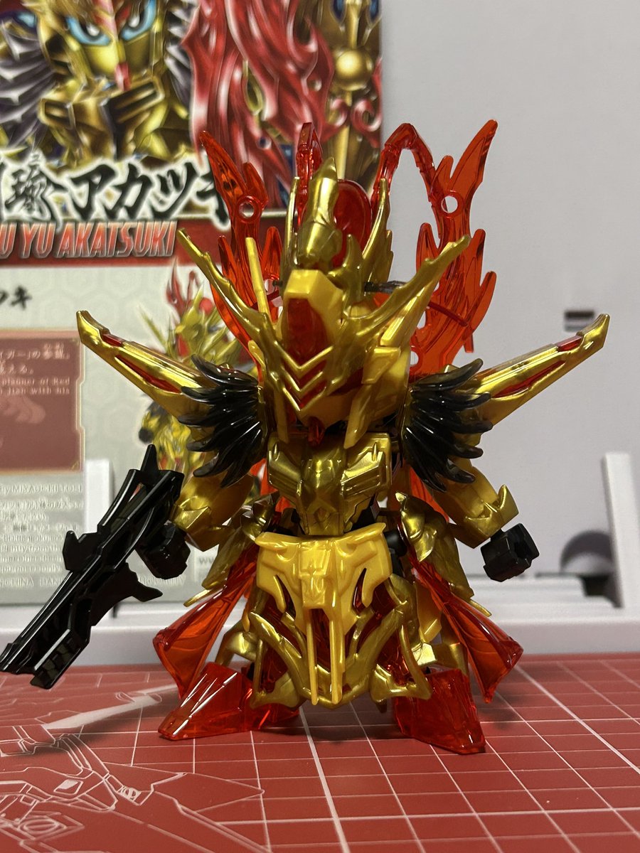 周瑜アカツキ完成😁

＃三国創桀伝
＃ガンプラ