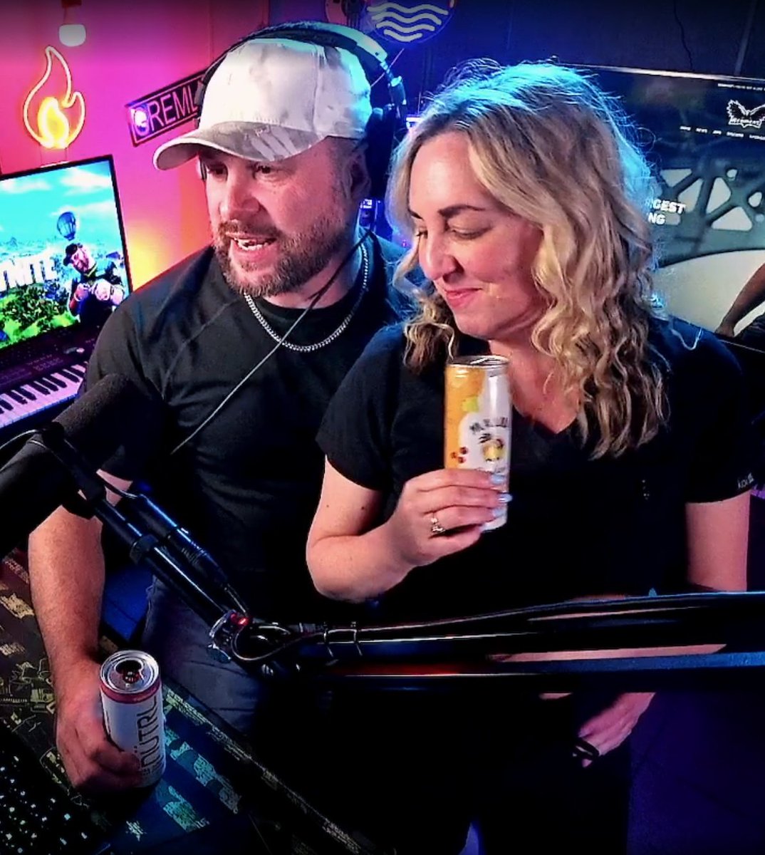 Chilling in the studio