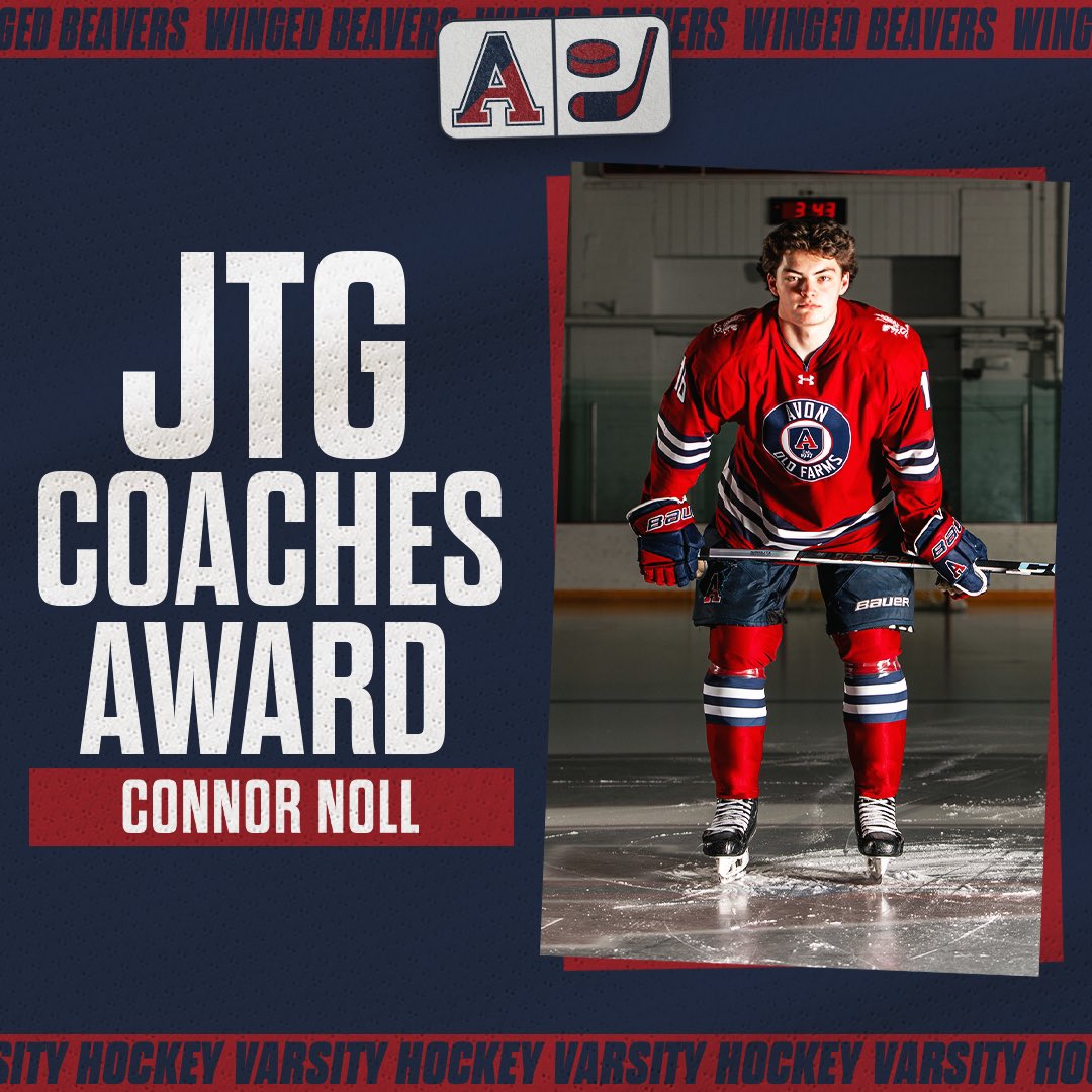 Congratulations to our JTG Coaches Award winners: Connor Noll '25 and Josh Travaglino '25!
These two seniors have been the heart and soul of our program, leading by example and elevating everyone around them. #WingedBeavers