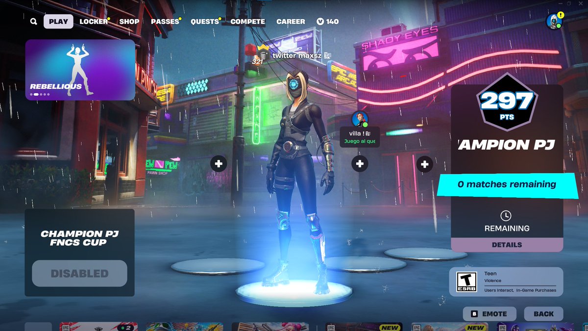 no saquen mas torneos por skin en solos porfavor🔥🔥