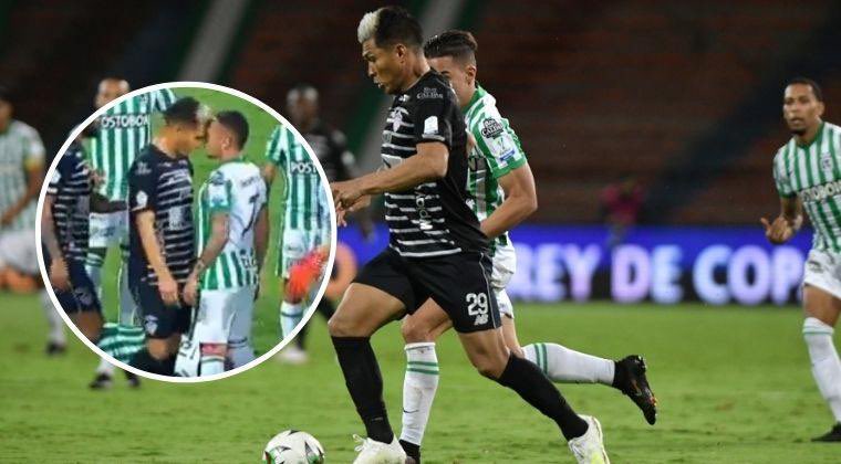 SOLO_JUNIOR's tweet photo. 🤐 Con una camiseta es grotesco, con la otra los árbitros son payasos y sale el “reglamento dice” https://t.co/7MmnMge2ri