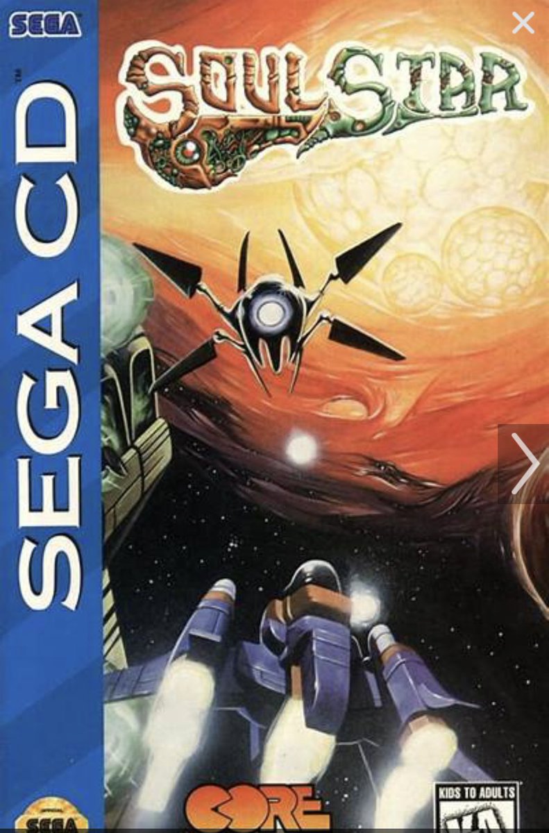 bwon35's tweet photo. Sega Saturday……..Soulstar (1994)…….Sega CD…….@RetroBlastUS……@Retro_Graders……..#segasaturday……..#ilovethe90s……#soulstar……..#coredesign…….#coredesigngames……..#segacd…….#segaforever…… https://t.co/2GTG60OmE1