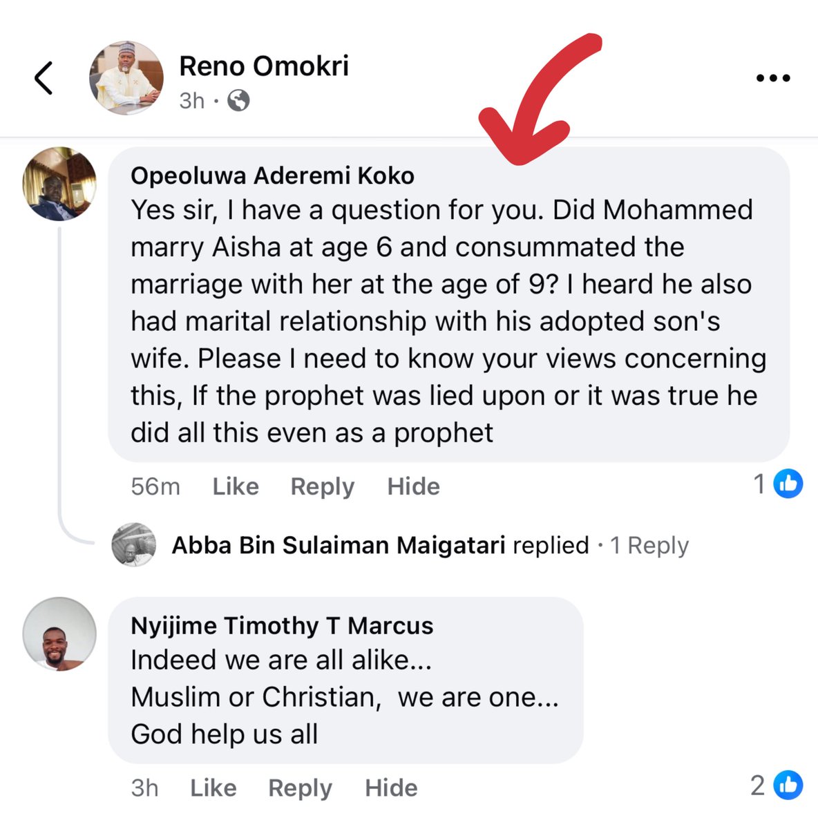 Reno Omokri tweet media