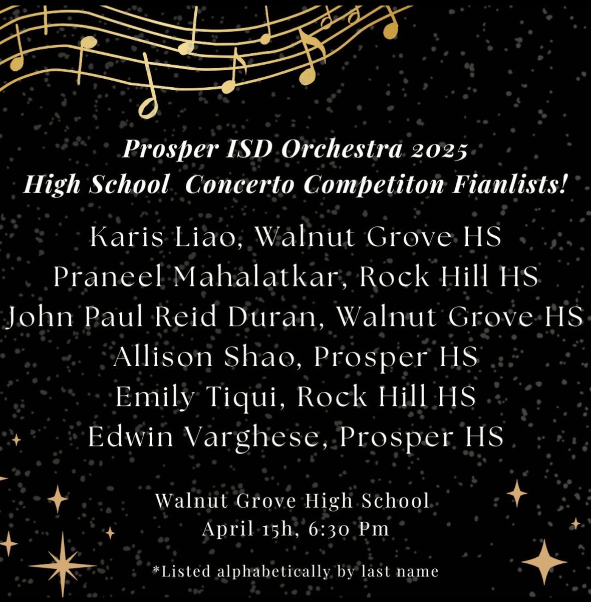 Prosper Orchestra tweet media