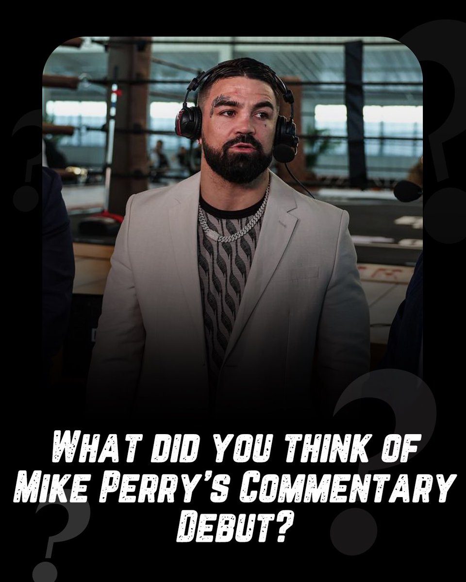 DirtyBoxing_'s tweet photo. What did you think of Mike Perry’s Commentary Debut at #DBX1 https://t.co/2goJzXhGYW
