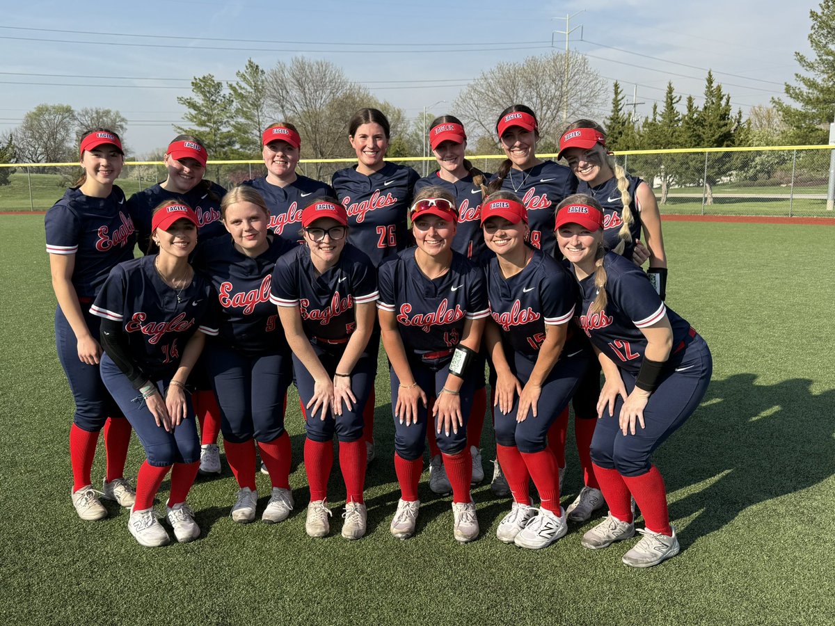 ON beat ONW both games🥎The Eagles were led by Sophie Herman who hit .750 and had 6 RBIs with 2 home runs. Avery Baker hit .667. Lailah Simmons hit two home runs and Ava Rosner hit one home run. Addison Arbo threw 12 innings and kept batters to a .229 batting average. 🦅