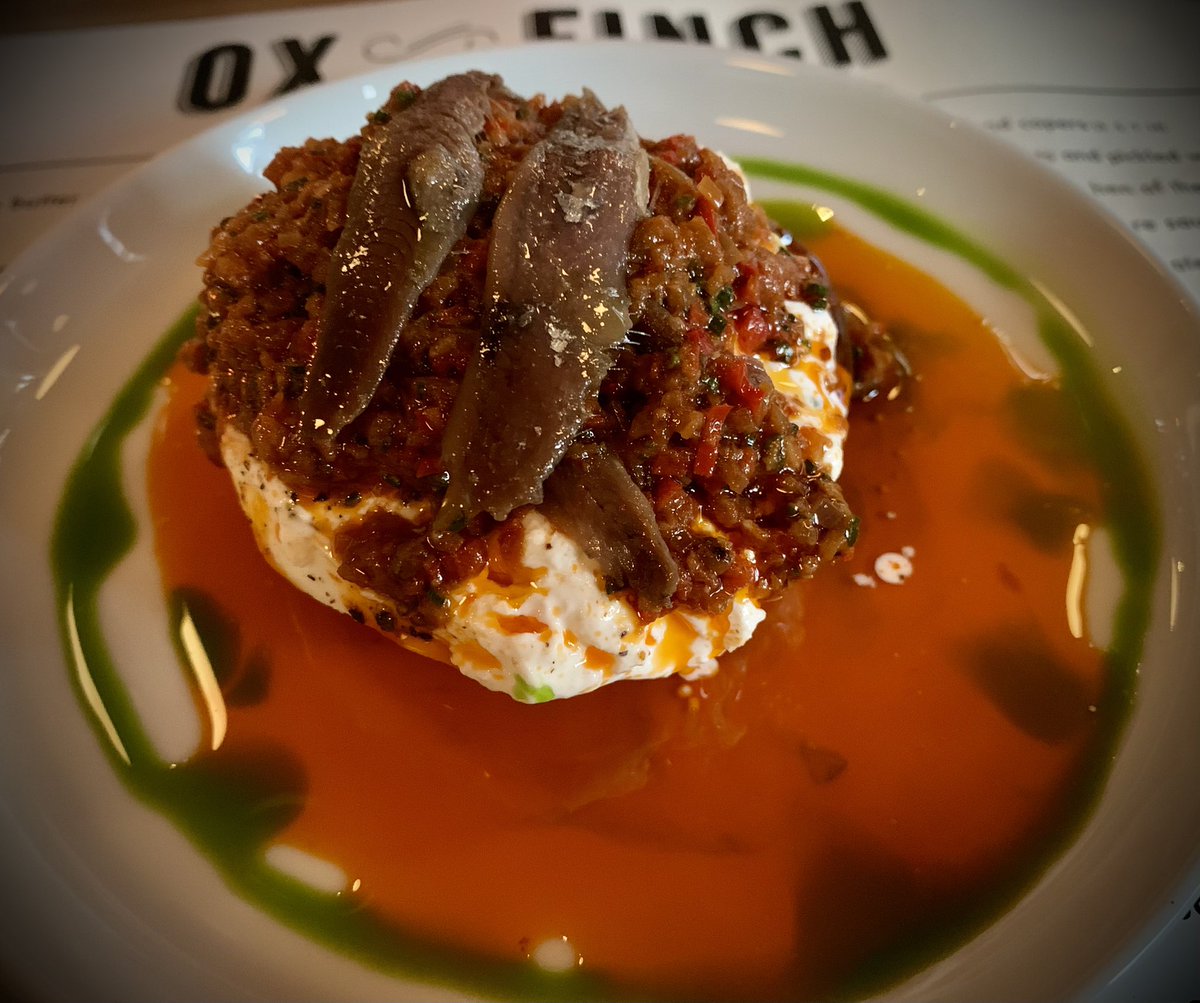 CateDvineWriter's tweet photo. Some really interesting dishes,including sea bream crudo, at the newly-reopened @OxAndFinch under new head chef #CraigNelson. The trick is to keep eating! My review for @BiteMagazine
https://t.co/jfjDRSdXsx https://t.co/DoXr33hu78