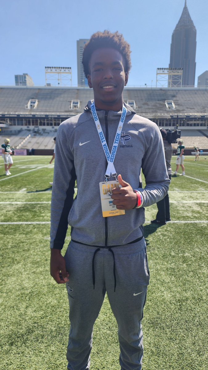 Sire Razi (@sirerazi) on Twitter photo Had a great time at Georgia Tech today! #YellowJackets
<a href="/coach_norv/">Norval McKenzie</a> <a href="/SpoonJones56/">Franklin DeβSean Weatherspoon</a> <a href="/darius_eubanks/">Coach Banks</a> <a href="/KevinJo6538366/">Kevin Johnson</a> <a href="/Coach_JRjones/">Tony Jones Jr.</a> <a href="/Pace_FB/">Pace Academy Football</a> Had a great time at Georgia Tech today! #YellowJackets
<a href="/coach_norv/">Norval McKenzie</a> <a href="/SpoonJones56/">Franklin DeβSean Weatherspoon</a> <a href="/darius_eubanks/">Coach Banks</a> <a href="/KevinJo6538366/">Kevin Johnson</a> <a href="/Coach_JRjones/">Tony Jones Jr.</a> <a href="/Pace_FB/">Pace Academy Football</a>