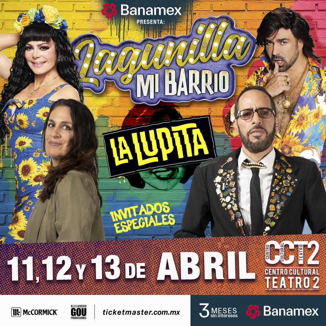 Nos vemos en <a href="/LagunillaMB/">Lagunilla Mi Barrio</a> con <a href="/LaLupitaoficial/">La Lupita</a>